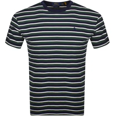 Ralph Lauren Stripe T Shirt Green