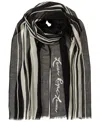 Ralph Lauren Stripe Wrap In Black
