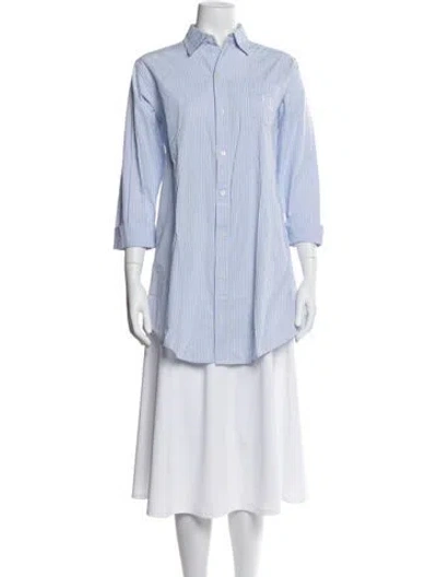 Pre-owned Ralph Lauren Striped Pajamas In Blue