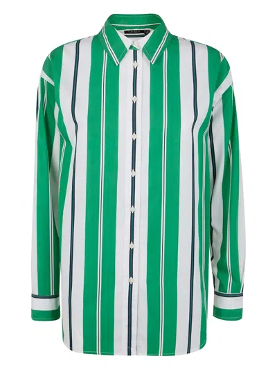 Ralph Lauren Striped Shirt In Green