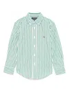 Polo Ralph Lauren Striped Shirt In Green