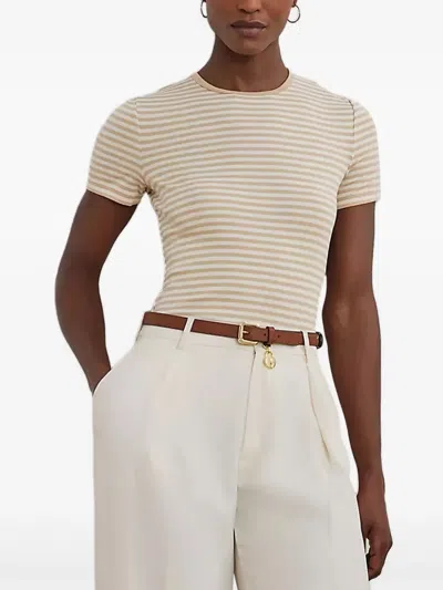 RALPH LAUREN STRIPED SHORT-SLEEVE T-SHIRT