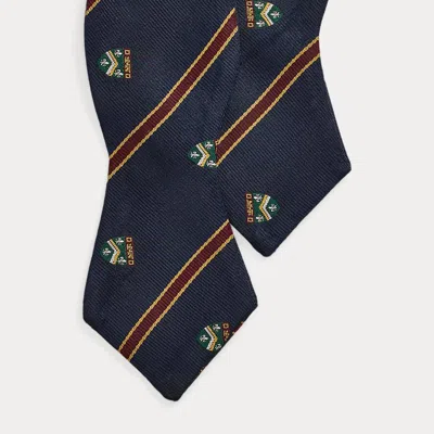 Ralph Lauren Striped Silk Twill Club Bow Tie