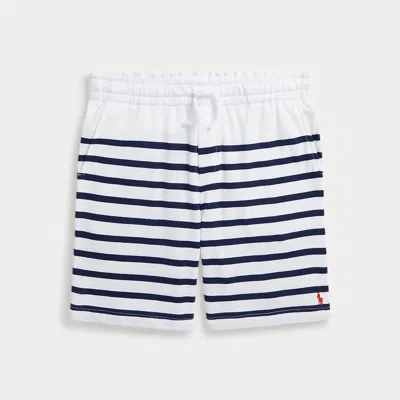 Polo Ralph Lauren Kids' Striped Spa Terry Short In Multi