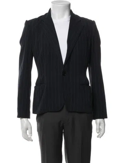 Pre-owned Ralph Lauren Striped Suit In Blue