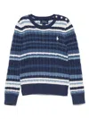 RALPH LAUREN STRIPED SWEATER