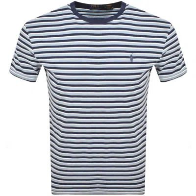 Ralph Lauren Striped T Shirt Blue