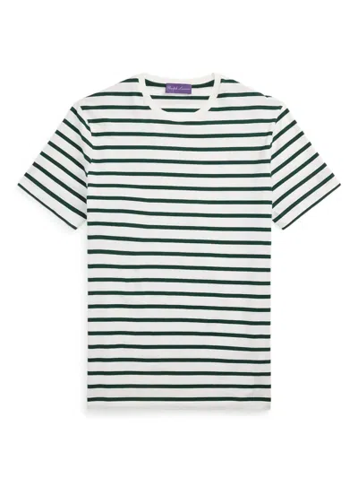 Ralph Lauren Striped T-shirt In White