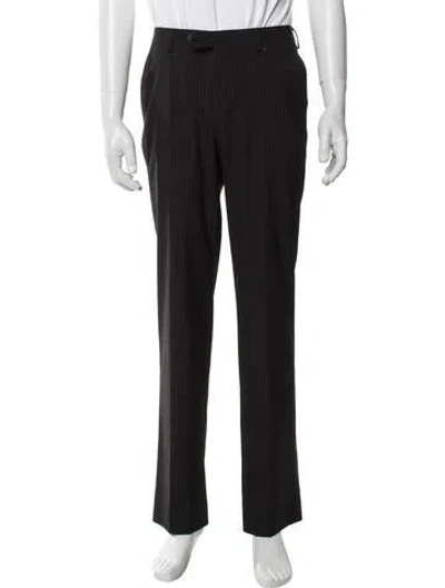 Pre-owned Ralph Lauren Striped Two-piece Blazer In Black