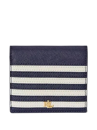 Ralph Lauren Striped Wallet In Multi