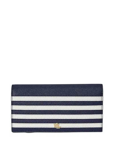 Ralph Lauren Striped Wallet In Multi