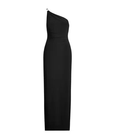Ralph Lauren Stylish And Minimalist Formal Dress In Black