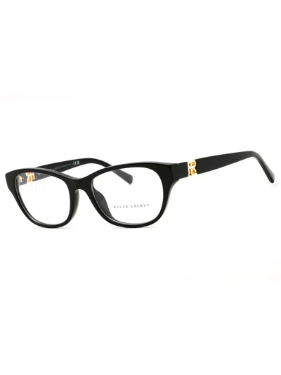 Ralph Lauren Stylish Rectangular Women's Eyeglasses - 0rl6237u In Black