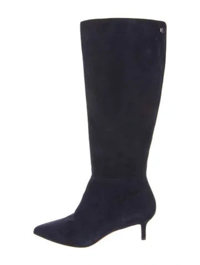 Pre-owned Ralph Lauren Suede Boots In Blue