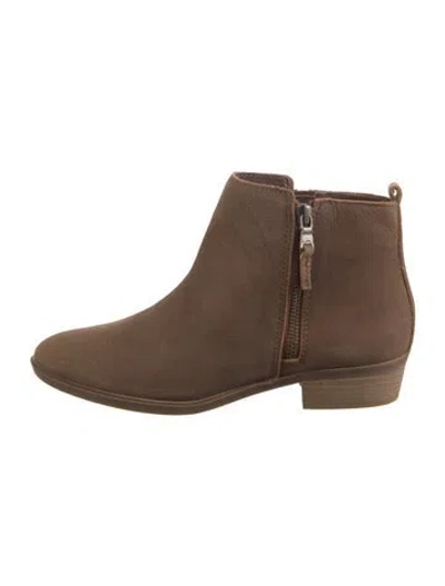 Pre-owned Ralph Lauren Suede Boots In Brown