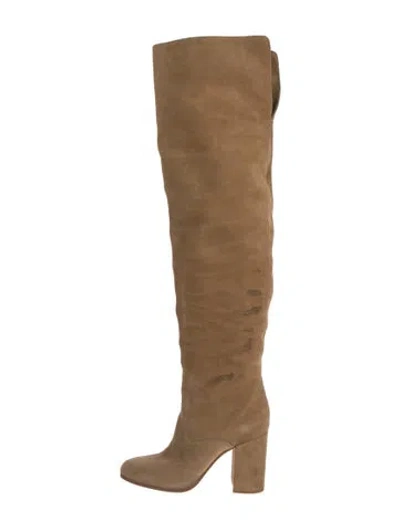 Pre-owned Ralph Lauren Suede Boots In Brown