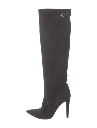 Pre-owned Ralph Lauren Suede Boots In Gray