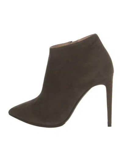 Pre-owned Ralph Lauren Suede Boots In Green