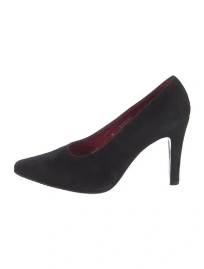 Pre-owned Ralph Lauren Suede Pumps In Blue