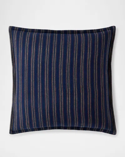 Polo Ralph Lauren Suiter Decorative Pillow, 20" Square In Indigo Blu