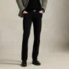 Ralph Lauren Sullivan Slim Garment-dyed Stretch Jean In Black