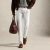 Ralph Lauren Sullivan Slim Garment-dyed Stretch Jean In White
