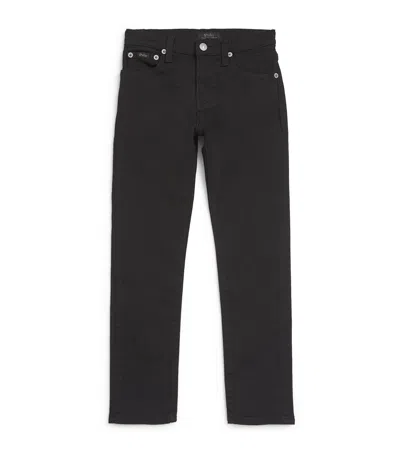 Ralph Lauren Kids' Sullivan Slim Jeans In Black