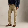 Ralph Lauren Sullivan Slim Polo Pony Stretch Jean In Khaki Hill