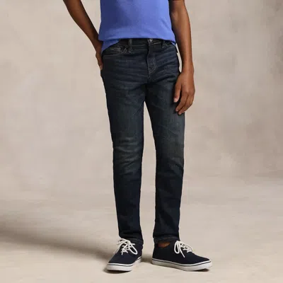 Ralph Lauren Kids' Sullivan Slim Stretch Jean In Adams Wash In Blue