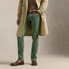 Ralph Lauren Sullivan Slim Stretch Twill Pant In Brown
