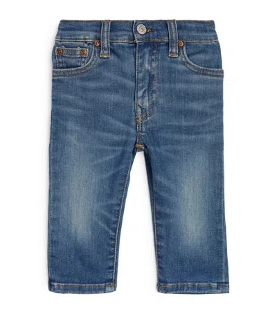 Ralph Lauren Kids' Sullivan Stretch Slim Jeans In Blue