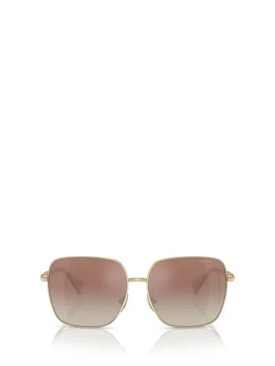Ralph Lauren Sunglasses In Gold