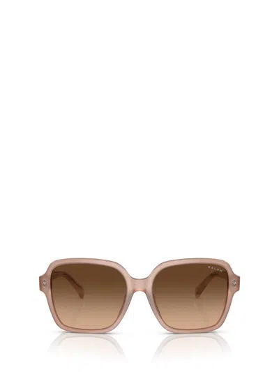 Ralph Lauren Sunglasses In Shiny Opal Rose Beige