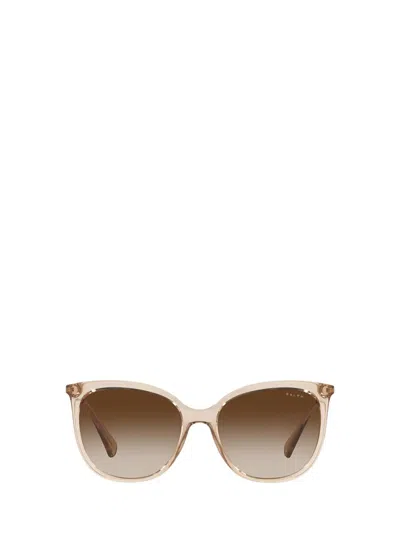 Ralph Lauren Sunglasses In Shiny Transparent Brown