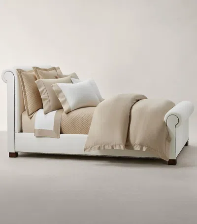 Ralph Lauren Supima Cotton Sateen Langdon Super King Duvet Cover In Neutral