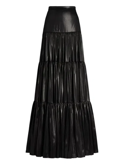 Ralph Lauren Sutton Skirt In Black