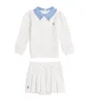 Ralph Lauren Sweater And Skirt Set In Blue
