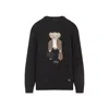 Ralph Lauren Crew Neck Embroidered Knitwear In Black