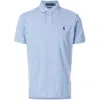 Polo Ralph Lauren Stretch Mesh Classic Fit Polo Shirt In Blue