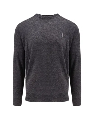 Ralph Lauren Sweater In Dark Granite Hthr