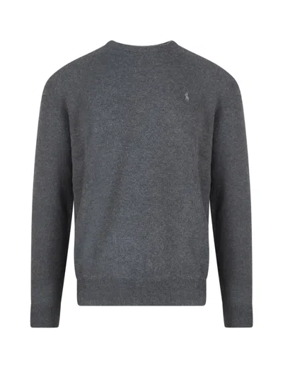 Ralph Lauren Sweater In Grey