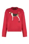Ralph Lauren Sweater In Cotton In Red