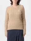 Ralph Lauren Sweater Lauren  Woman Color Beige In Brown