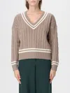 Ralph Lauren Sweater Lauren  Woman Color Beige In Brown