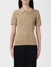 Ralph Lauren Sweater Lauren  Woman Color Gold In Gold