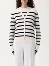 Ralph Lauren Women's Striped Cotton-blend Cardigan