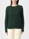 Ralph Lauren Sweater  Woman Color Green In Green