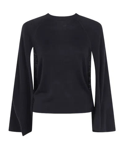 RALPH LAUREN LAUREN RALPH LAUREN FLARED-SLEEVE KNITTED SWEATER