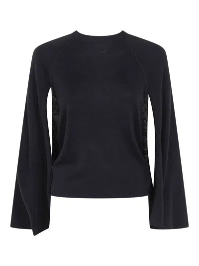 Ralph Lauren Sweater Round Neck Pullover In Black