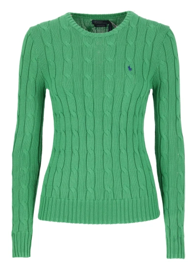 Ralph Lauren Sweater With Pony In Green